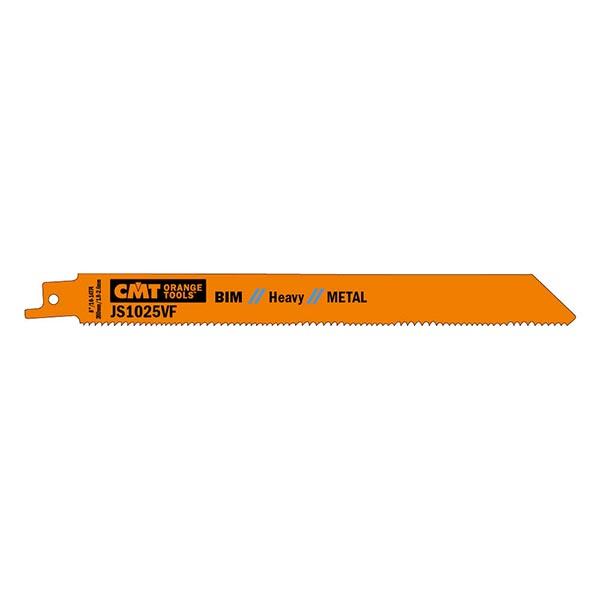 CMT JS1025VF-5 5 Recip Saw Blades for Metals (Bim) 8 x 10-14TPI