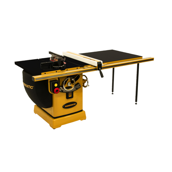 Powermatic PM2000T, 10-Inch Table Saw with ArmorGlide, 50-Inch Rip, Extension Table, 5 HP, 3Ph 460V