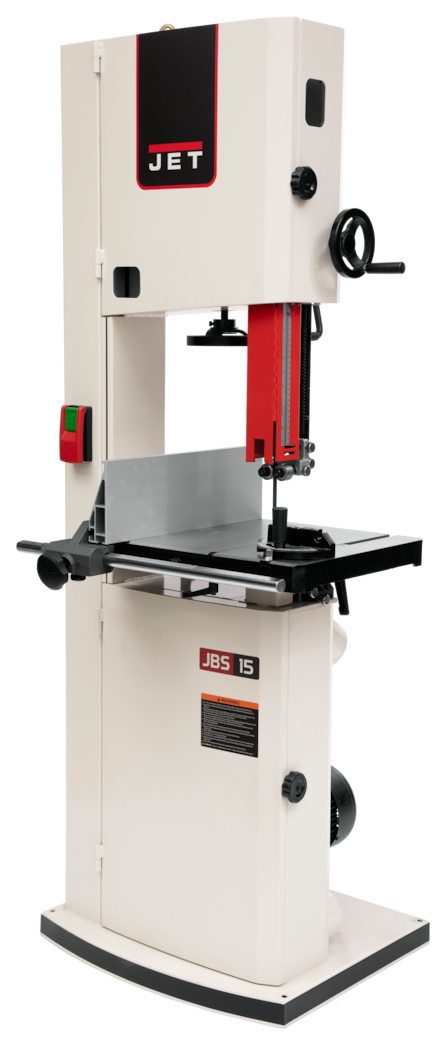 JET JWBS-15-3, 15-Inch Woodworking Bandsaw, 3 HP, 1Ph 230V