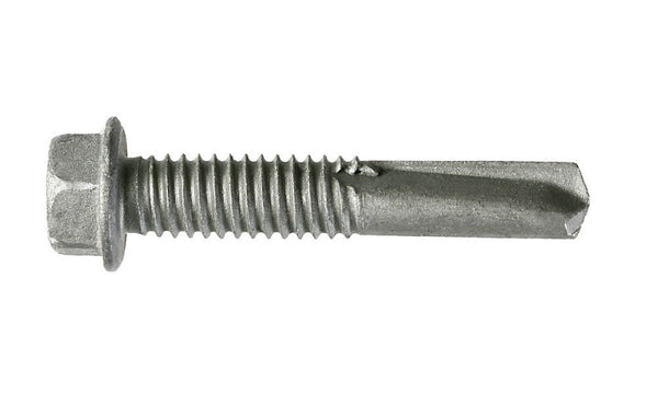 Simpson Strong-Drive X1B1214 #12 x 1" Self-Drilling X Metal Screw, 14 TPI, Zinc coated