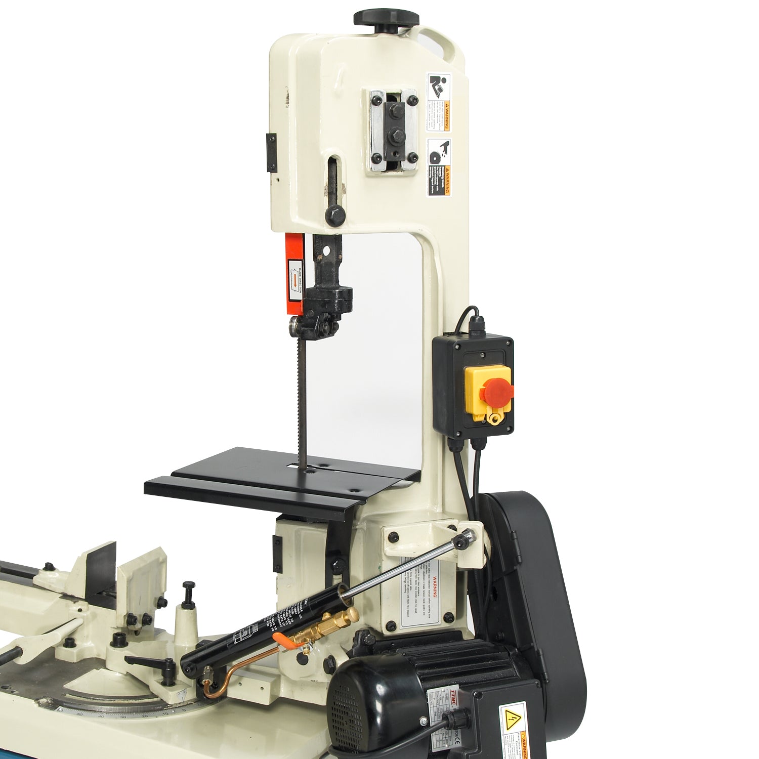 Baileigh BS-128M 110V Metal Cutting Band Saw with Vertical Cutting Option 5" Round Capacity at 90 Degrees