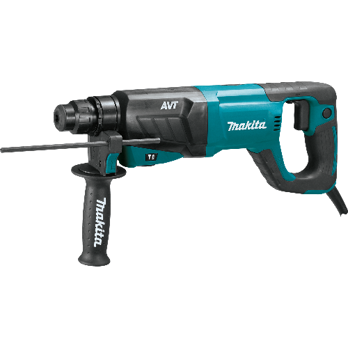 Makita HR2641 8 Amp 1 in. Corded SDS-Plus Concrete/Masonry AVT (Anti-Vibration Technology) Rotary Hammer Drill with Handle Hard Case