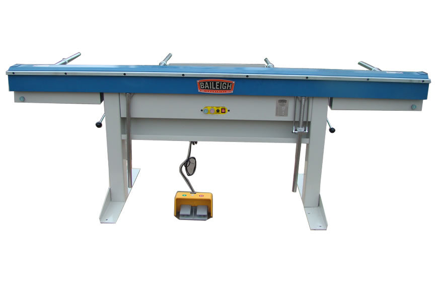 Baileigh BB-9616M 220V(+/- 5 percent) 1 Phase Manually Operated Magnetic Sheet Metal Brake, 8' Length