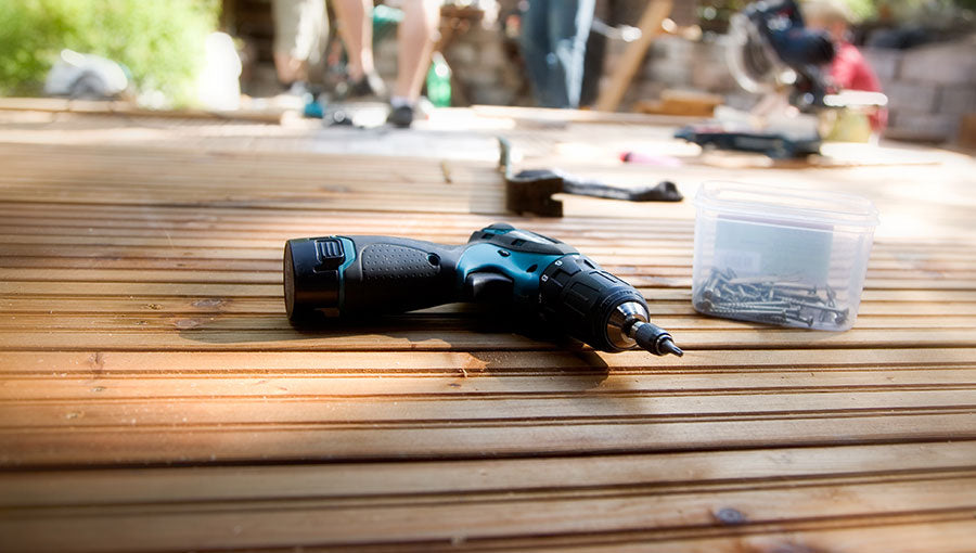 Building a patio