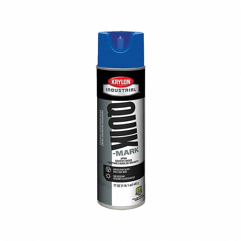 Solvent-Based Inverted Marking Paint, Flat, Blue