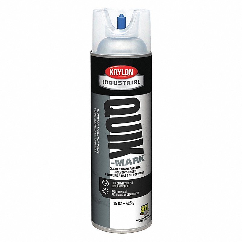 Solvent-Based Inverted Marking Paint, Flat, Clear
