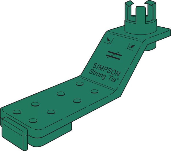 Simpson AM 7/8 AnchorMate Bolt Holder 7/8" - Nylon, Green