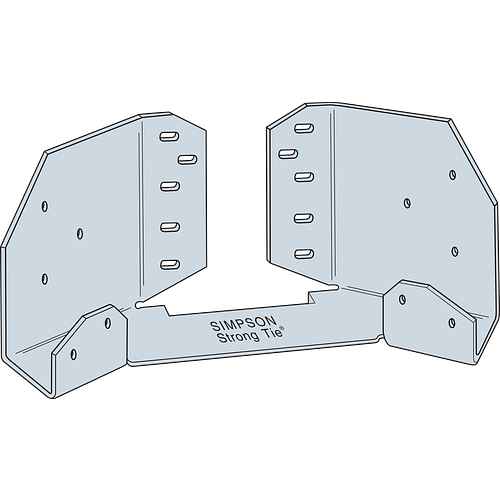 Simpson GTFZ Gazebo Tie for 6-2x Rim Joists to Post, Zmax