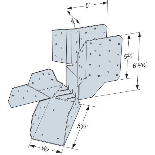 Simpson Hip Ridge Connector