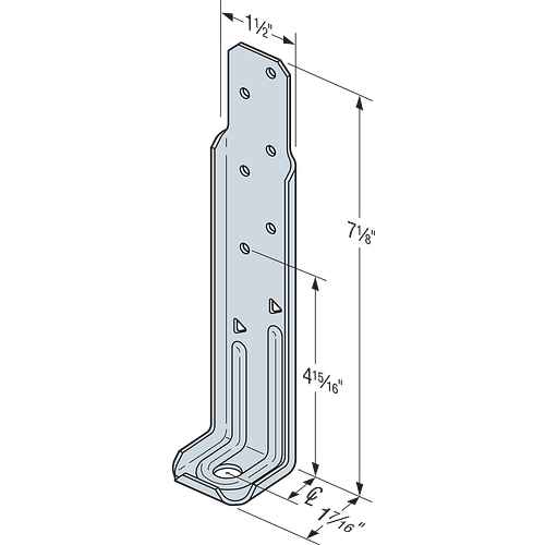 Simpson Strong-Tie DTT1Z Deck Tension Tie ZMAX