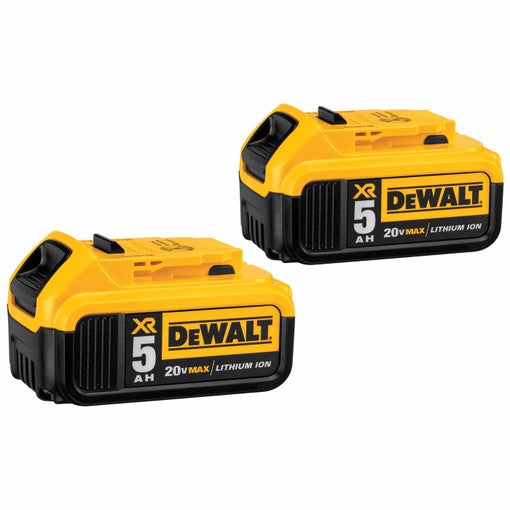 DeWALT DCB205-2C 20V MAX* 5.0Ah Starter Kit with 2 batteries & Charger