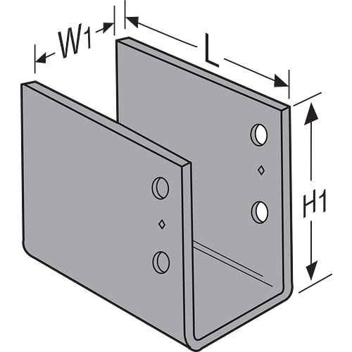 ECCO End Column Cap Legs Omitted