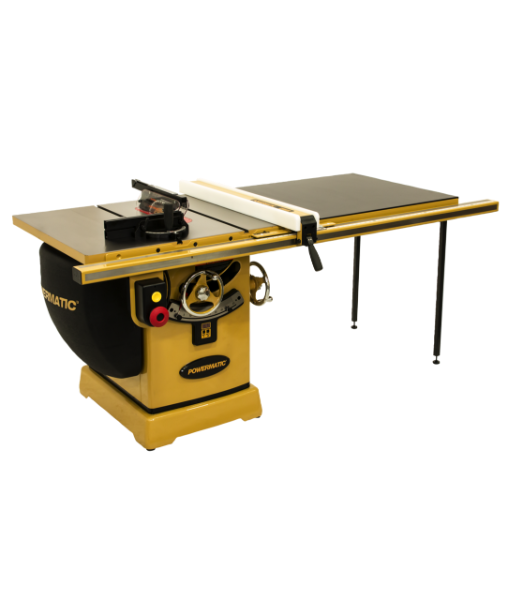 Powermatic PM2000T, 10-Inch Table Saw with ArmorGlide, 50-Inch Rip, Workbench, 5 HP, 3Ph 460V