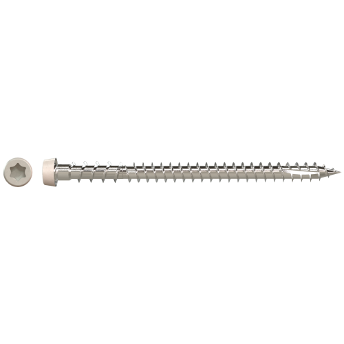 Simpson Deck-Drive #10 x 2-3/4" Gray 05 - 305 Stainless Steel DCU Composite Decking Screw