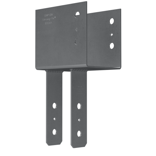 Simpson ECC64 End Column Cap 6X Beam, 4X Post