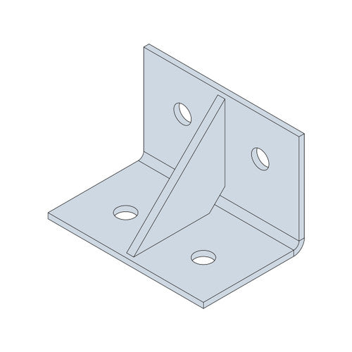 Simpson HL35G 3x5 Heavy L-Shaped Angle w/Gusset G90 Galvanized