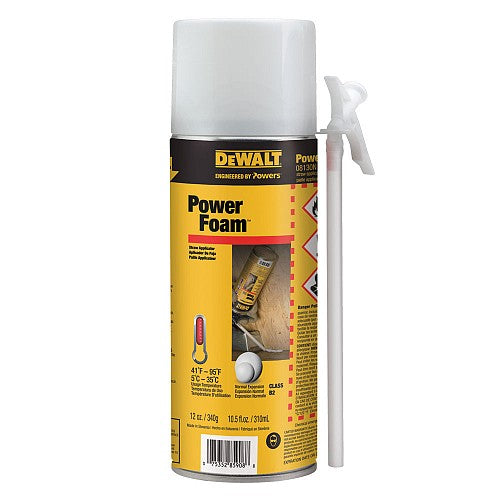 DeWALT Powerfoam Expansion Foam Polyurethane 08130N-PWR