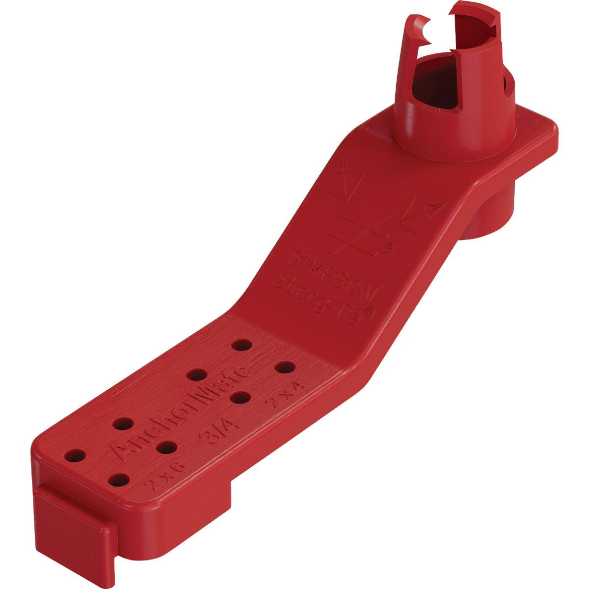 Simpson Strong Tie AM 3/4 AnchorMate Bolt Holder 3/4"- Nylon, Red