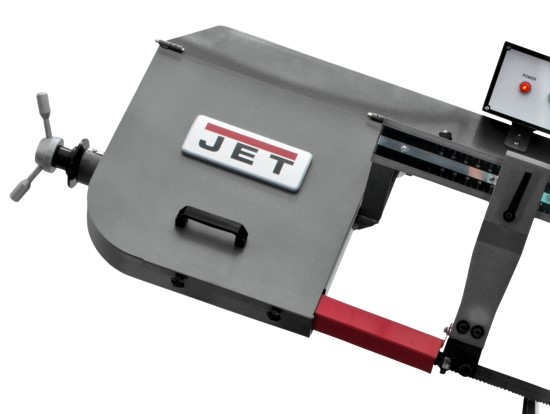 JET HBS-1321W, 13" x 21" Semi-Auto Horizontal Bandsaw 460V