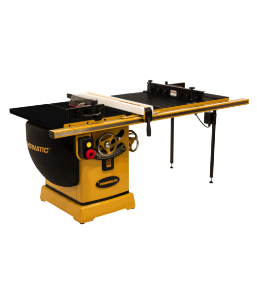 Powermatic PM2000T, 10-Inch Table Saw with ArmorGlide, 50-Inch Rip, Router Lift, 5 HP, 3Ph 230