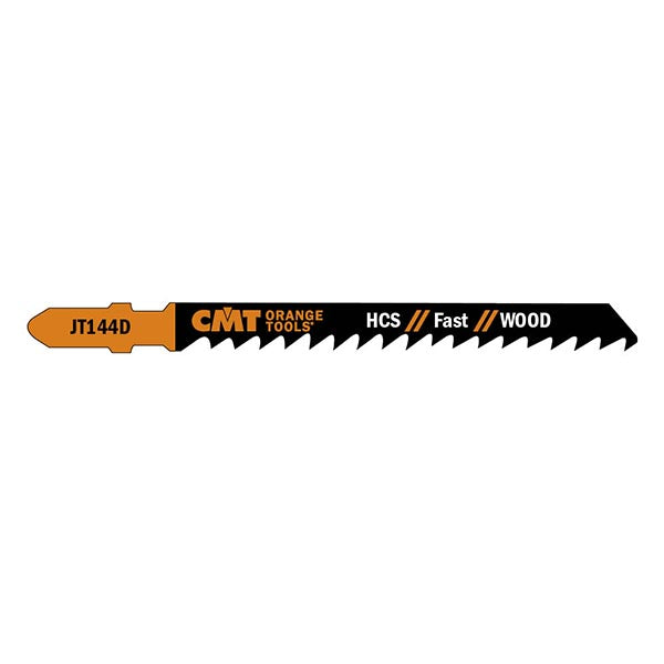 CMT JT144D-25 25 Jig Saw Blades HCs 4 x 6TPI (Wood/Straight/Coarse)
