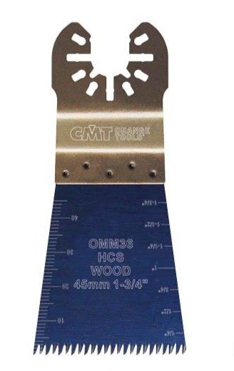 CMT OMM36-X5 1-3/4 inch HCs Precision Cut Japanese Toothing for Wood (5 Pcs)