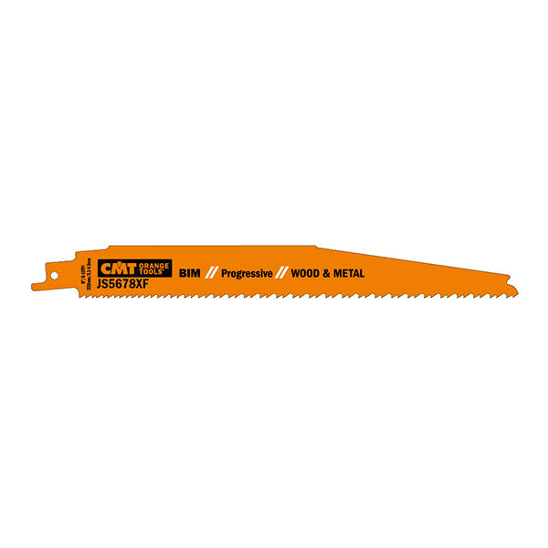 CMT JS5678XF-20 20 Reciprocating Saw Blades For Wood/Metals (Bim)