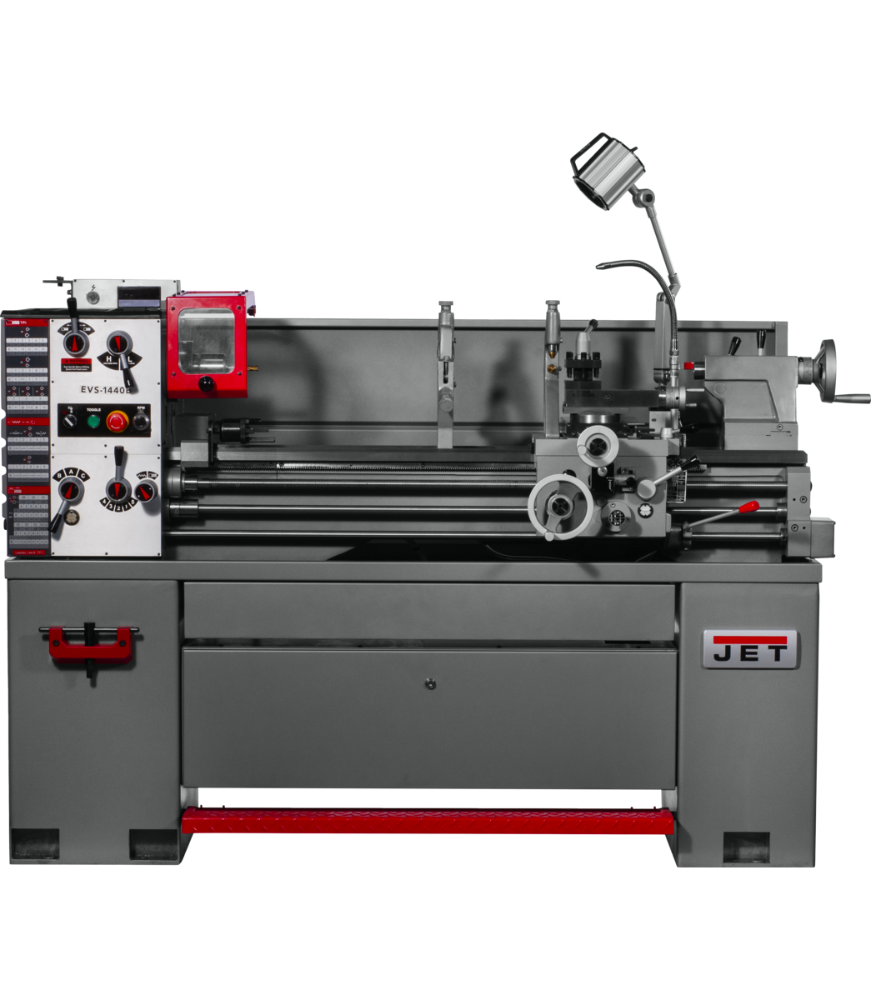 311444,331441, EVS-1440 Electronic Variable Speed lathe with Acu-Rite 203 DRO, DRO, EVS, 3HP, 230/460V, 3Ph,JET, Metalworking, Turning, Lathes