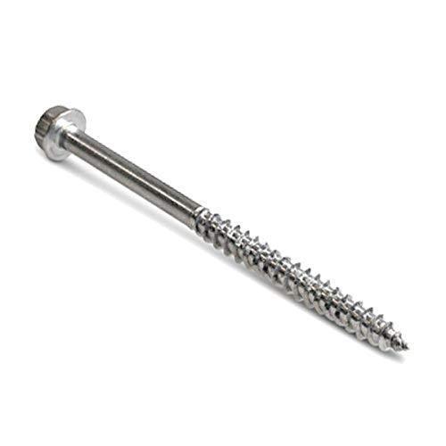 Simpson Strong-Tie SDWH19800SS-R50 188 by 8" 316 Stainless Steel 5/16 Hex Screw (50 Piece)