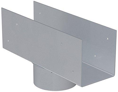 Simpson Strong-Tie LCC3.5-3.5 Lally Column Cap - Gray Paint