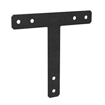 Simpson Strong-Tie 1616HTPC 16x16 Heavy T-Shaped Strap Tie - Black Powder Coated
