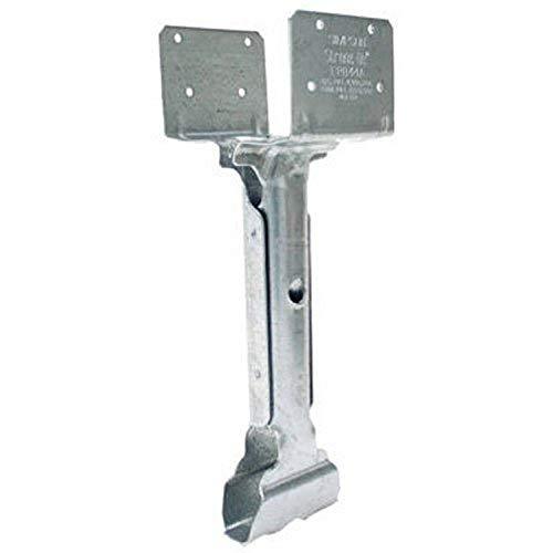 Simpson Strong Tie EPB44A 14 Gauge 4x4 Elevated Post Base - Gray Painted