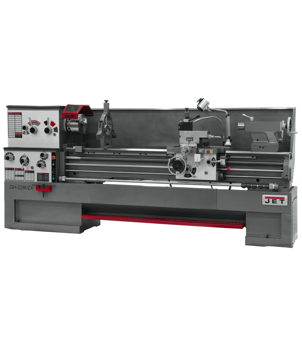 321980, GH-2280ZX, GH-2280ZX, 22" Swing, 80" Centers, 10HP, 3Ph, 230V, Jet, Metalworking, Turning, Lathes