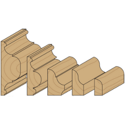 CMT 856.851.11 Molding System, 1-1/4-Inch Diameter, 1/2-Inch Shank