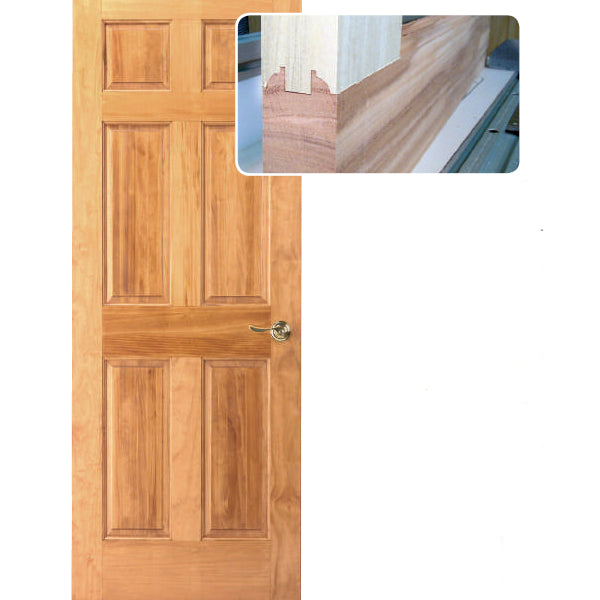 CMT 800.527.11 3-Piece Entry & Interior Door Router Bit Set in Hardwood Case 1/2-Inch Shank