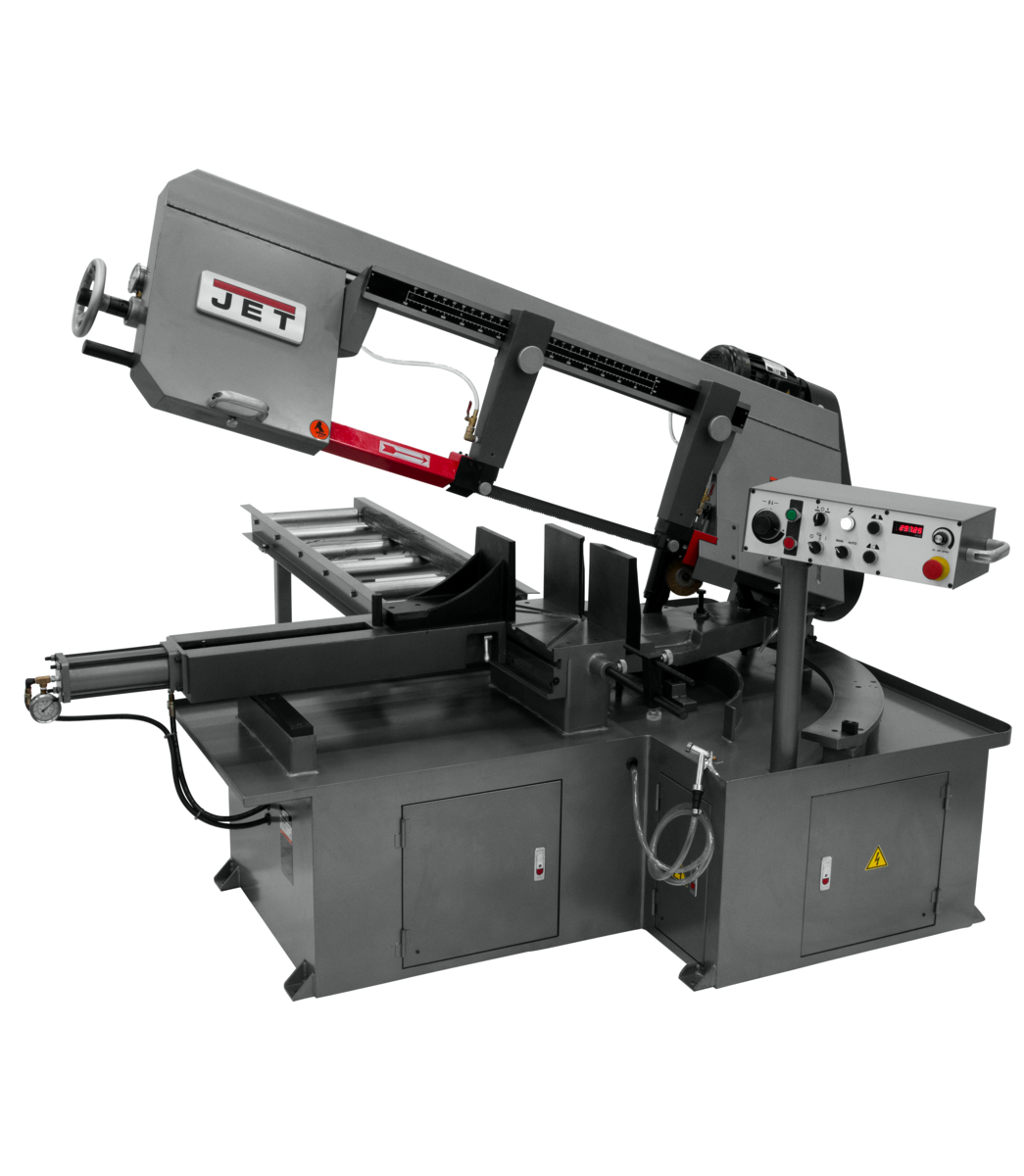 413415, MBS-1323EVS-H-4  EVS Dual Miter 3HP, 460V. 3-Ph, Jet, Metalworking, Sawing, Horizontal Bandsaws