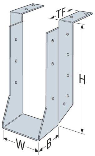 Simpson HU68TF 6x8 Top-Flange Face Mount Hanger, Galvanized