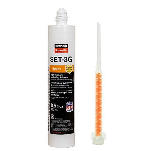 Simpson Strong-Tie SET-3G10 High-Strength Epoxy Adhesive - 8.5oz Tube w/ Nozzle