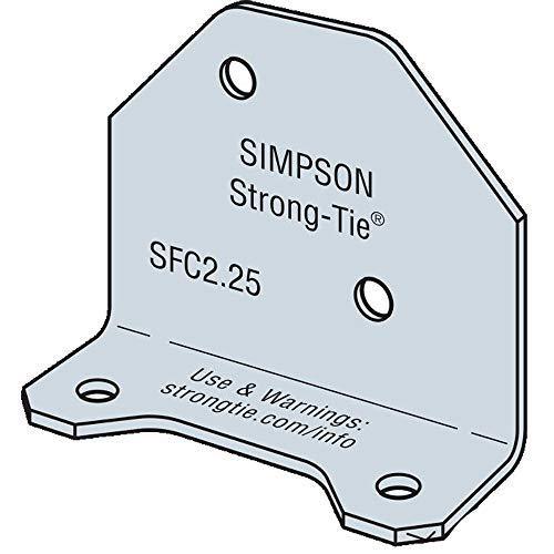 Simpson Strong-Tie SFC2.25-R300 Steel Framing Connectors 2-1/4" 16Ga300ct