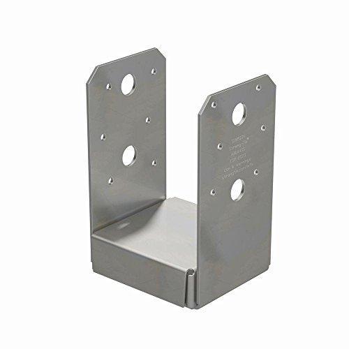 Simpson ABU44SS Stainless Steel Adjustable Post Base, 4-inch, 4" x 4"