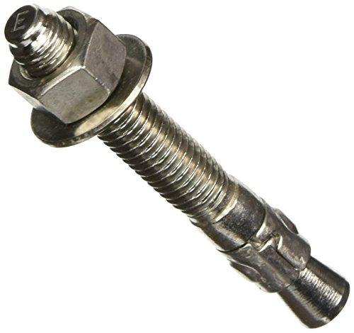 DeWALT - Powers 07322-PWR - 1/2" x 3-3/4" Power-Stud Wedge Expansion Anchor, 304 Stainless (50/Pkg)