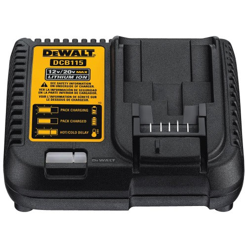 DeWALT DCB205-2CK 20V MAX* 5.0Ah Starter Kit with 2 batteries, Charger & Tool Bag