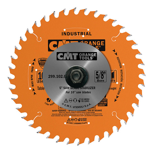 CMT 299.102.00 Circular Saw Blade Stabilizers 5 in (2 Pcs) 5/8-Inch Bore
