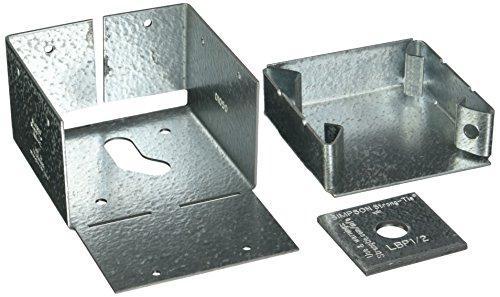 Simpson Strong-Tie ABW44Z 4x4 Adjustable Post Base with Wind Uplift, Zmax Finish