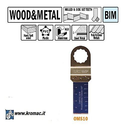 CMT OMS10-X1 7/8" PLUNGE AND FLUSH-CUT FOR WOOD AND METAL