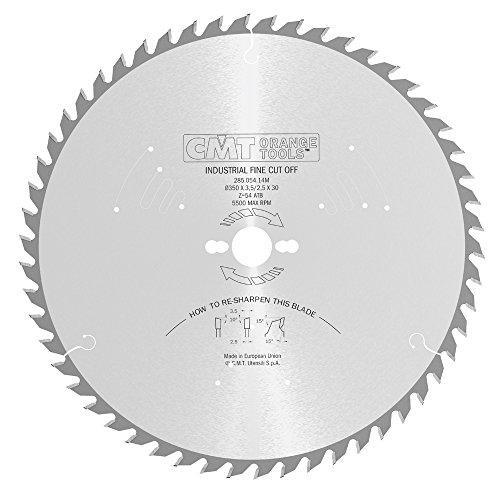 CMT 285.054.14M Industrial Heavy-Duty General Purpose Blade and 300mm 13-25/32-Inch by 54 Teeth 10-Degree ATB with 30mm Bore