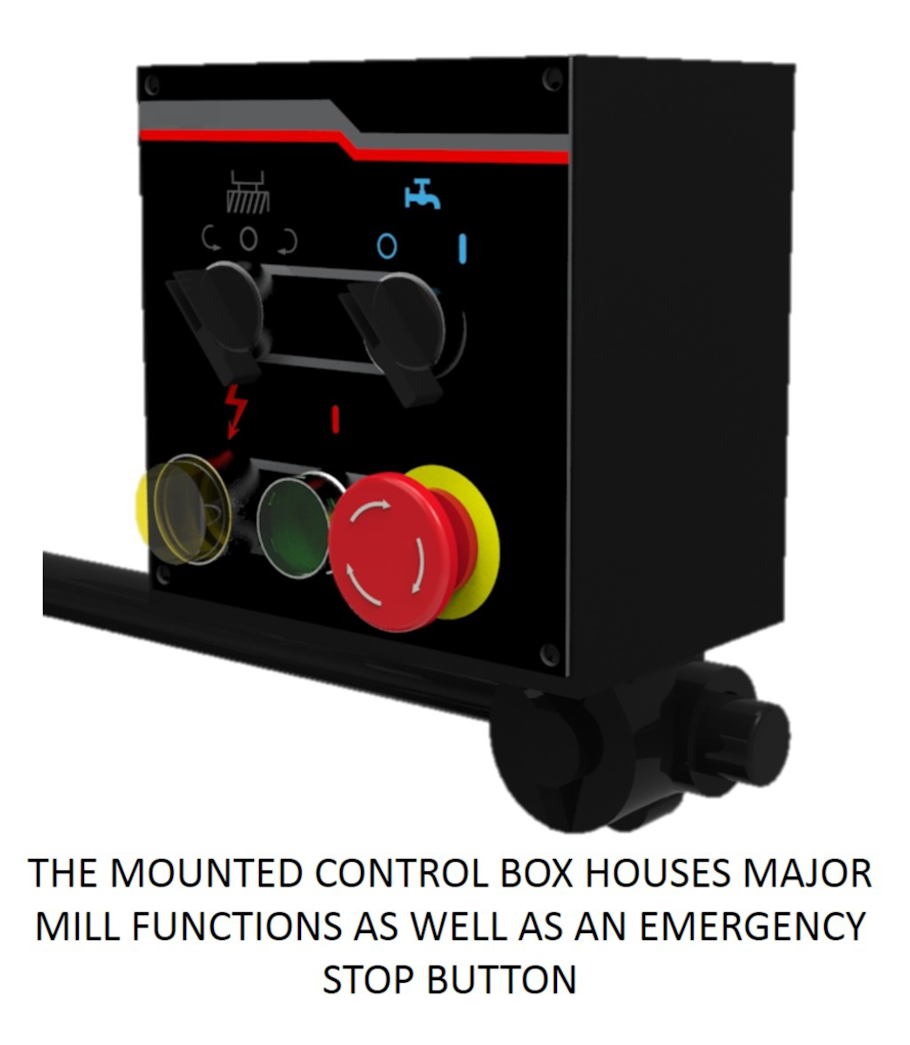 JET Elite EVS-949 Mill with 2-Axis ACU-RITE 303 DRO and Servo X-Axis Powerfeed - 894399