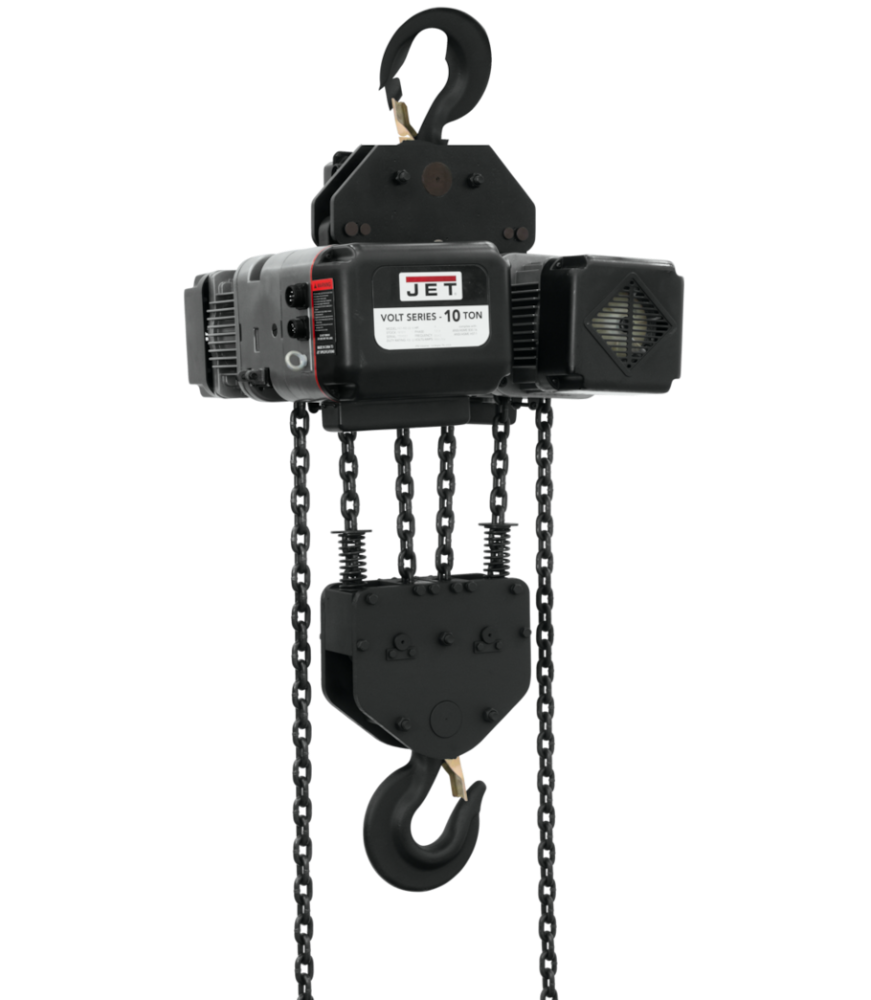 JET VOLT 10-Ton Variable-Speed Electric Hoist 3PH 230V 10' Lift | VOLT-1000- 13P-10