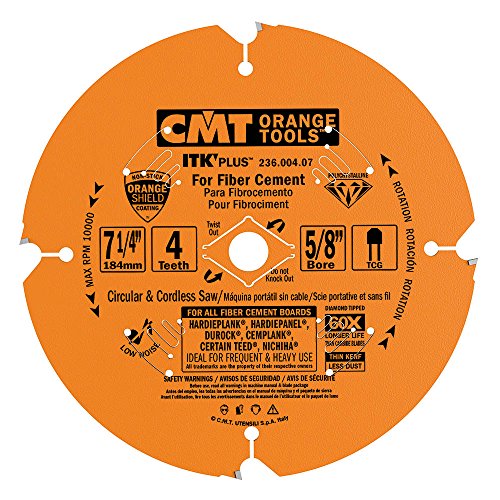 CMT 236.004.07 236-Series ITK-Plus Diamond Circular Saw Blade 7-1/4"