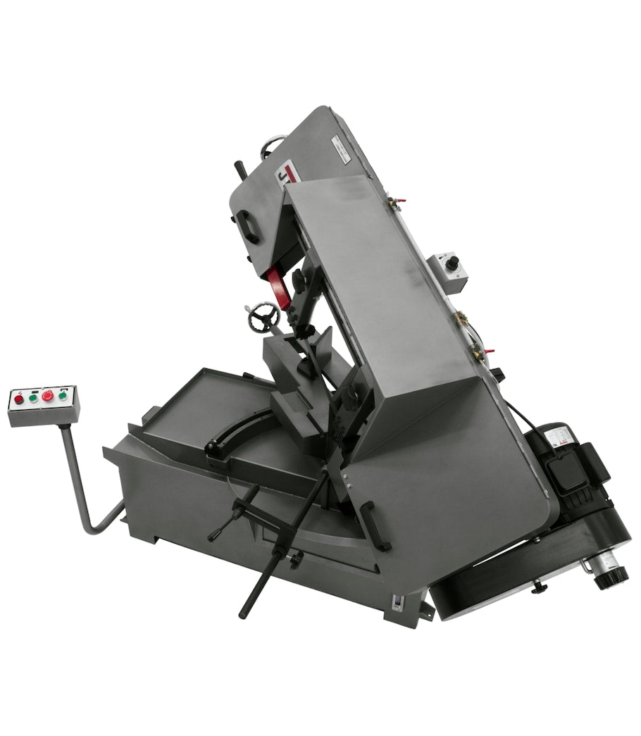 JET J-7040M, 10" x 16" Horizontal Mitering Bandsaw - 414475